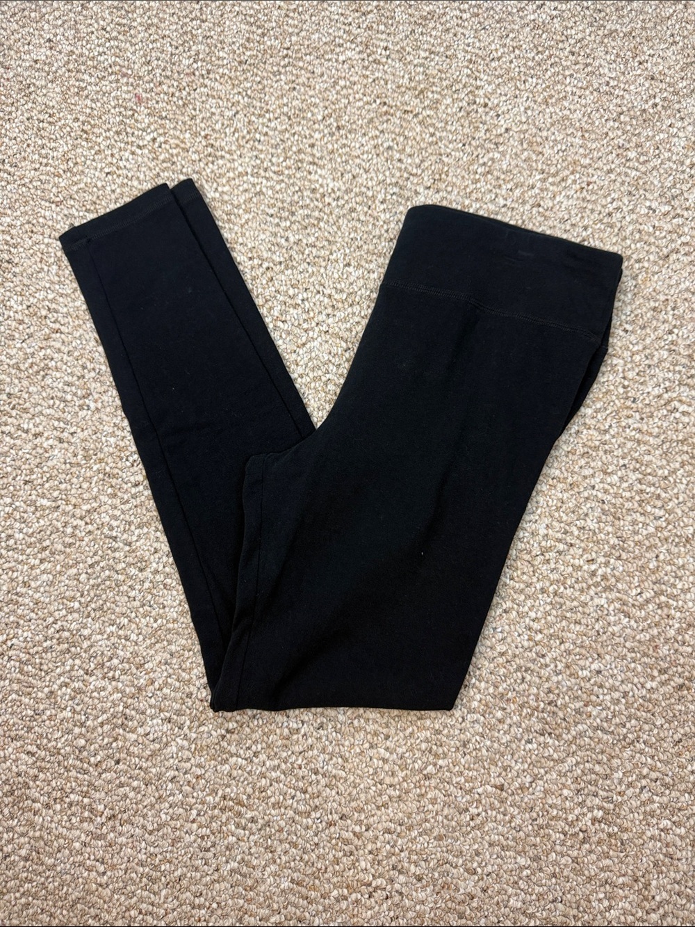 ORIGINAL Nicole Miller Black Cotton Blend High-Waisted Leggings - Size XL - Picture 2 of 11